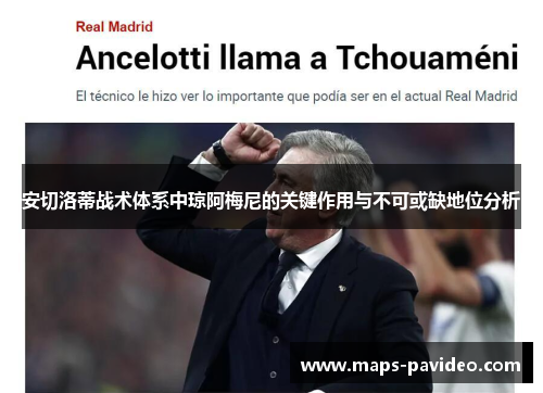 安切洛蒂战术体系中琼阿梅尼的关键作用与不可或缺地位分析